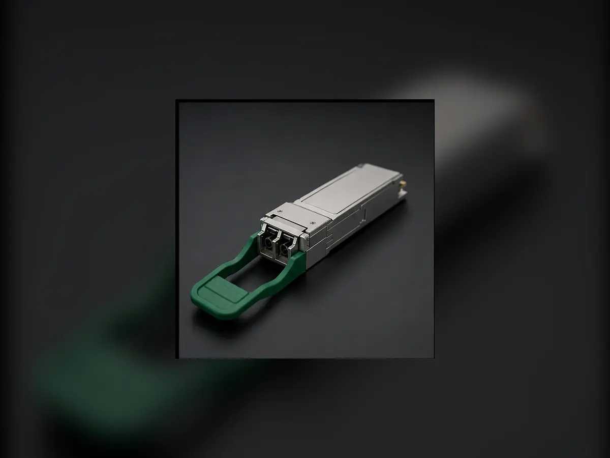 100G QSFP28 DR1 500m LC Transceiver — view 1