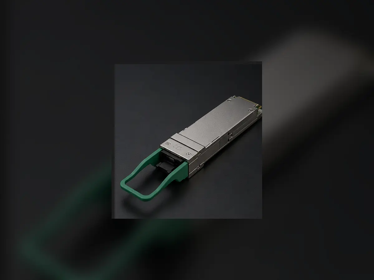100G QSFP28 SR4 100m MPO Transceiver — view 1