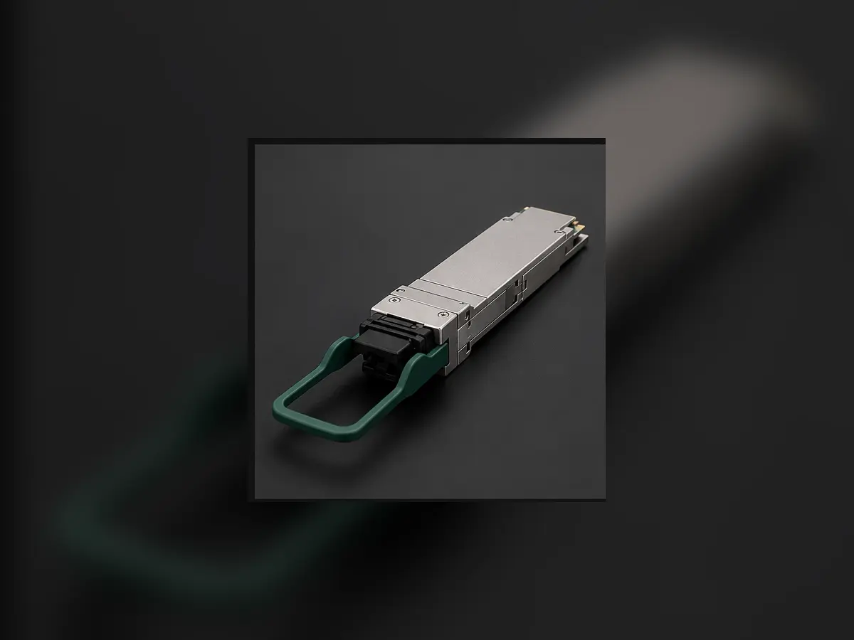 400G QSFP-DD LR4 10km LC Transceiver — görünüm 1