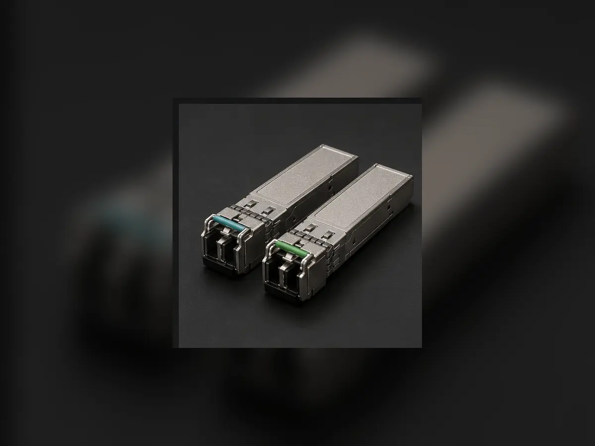 10G SFP+ BiDi 20km LC Transceiver Pair — view 1