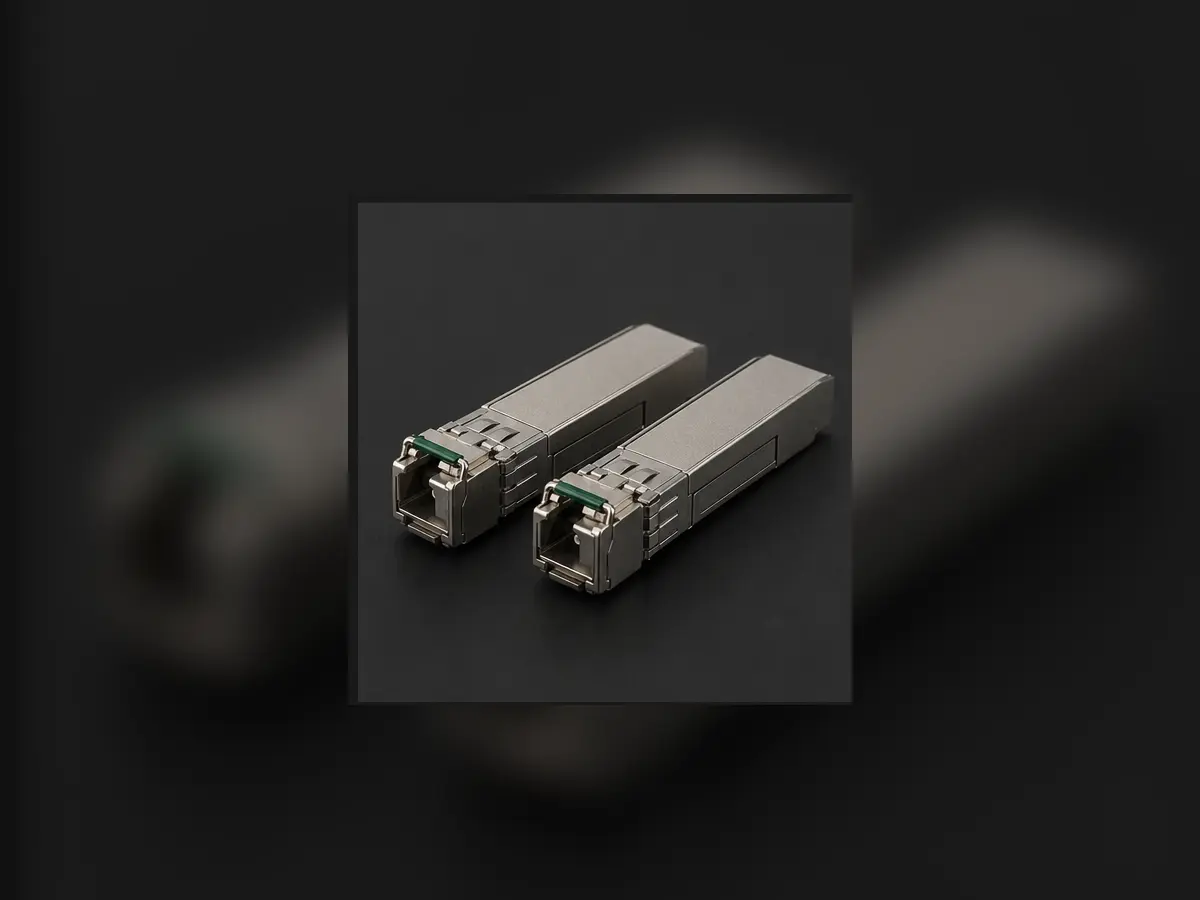 25G SFP28 BiDi 10km LC Transceiver Pair — view 1